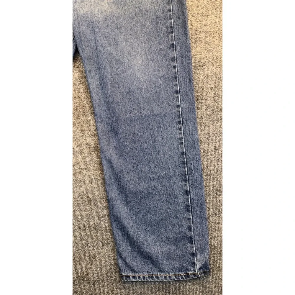 Title: Levi's 550 Relaxed Fit Jeans Men's Size 38x32 Blue Denim Tapered Leg